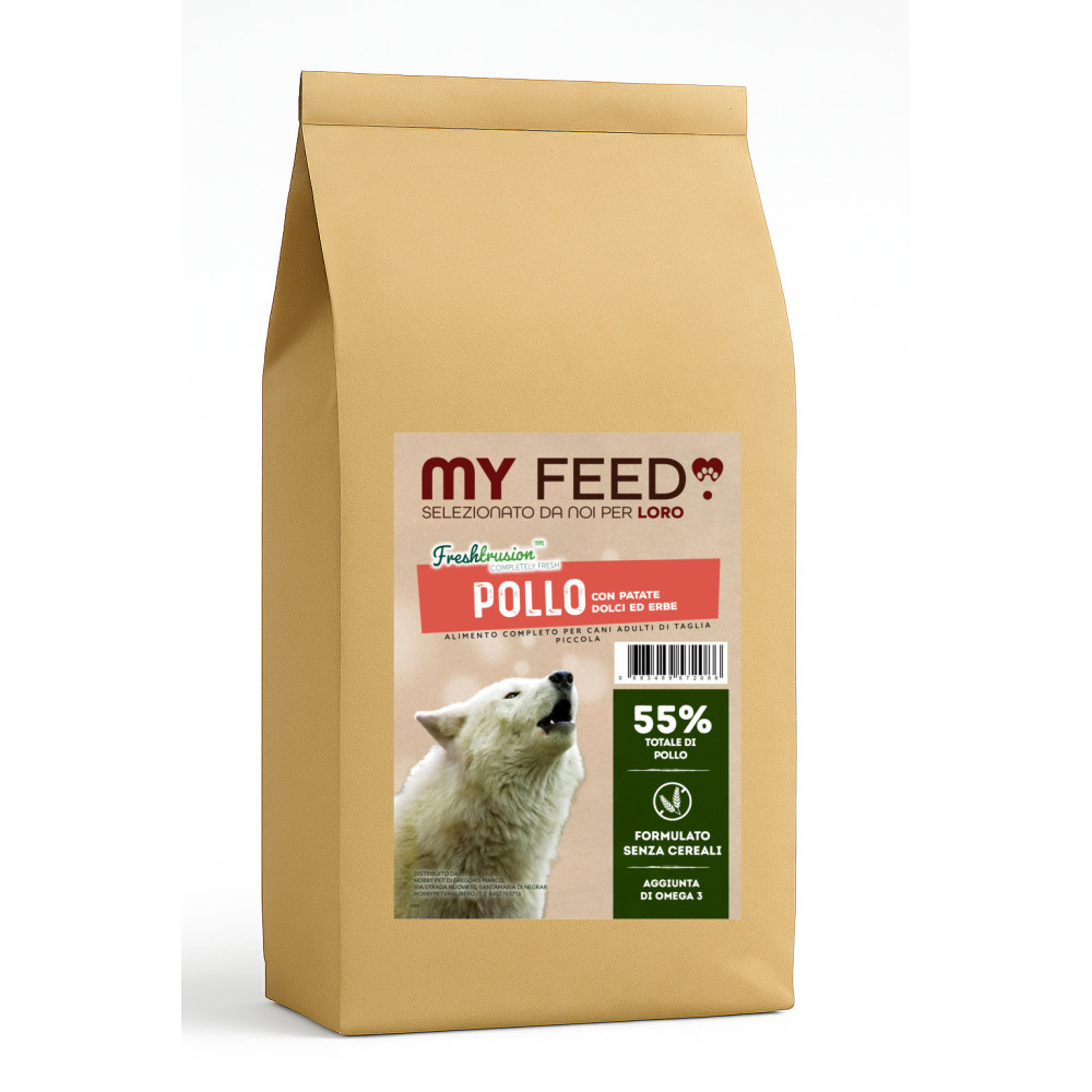 MF GF SMALL POLLO/PATATE DOLCI 6KG