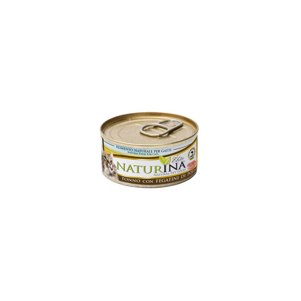 NATURINA TONNO CON FEGATINI/POLLO 70GR