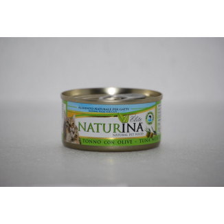 NATURINA TONNO CON OLIVE VERDI 70GR