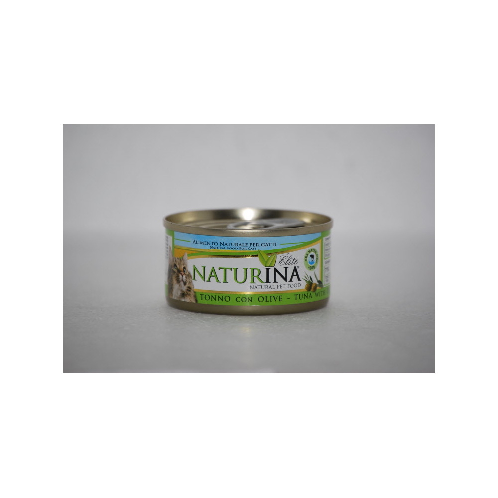 NATURINA TONNO CON OLIVE VERDI 70GR