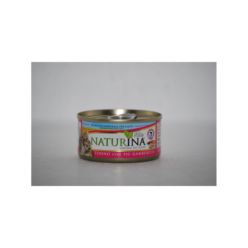 NATURINA TONNO CON PIU' GAMBERETTI 70GR