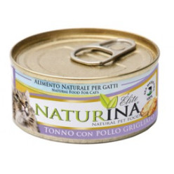 NATURINA TONNO CON POLLO GRIGLIATO 70GR