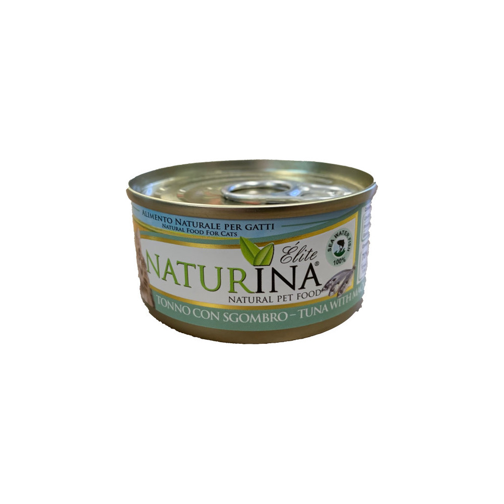 NATURINA TONNO CON SGOMBRO 70GR