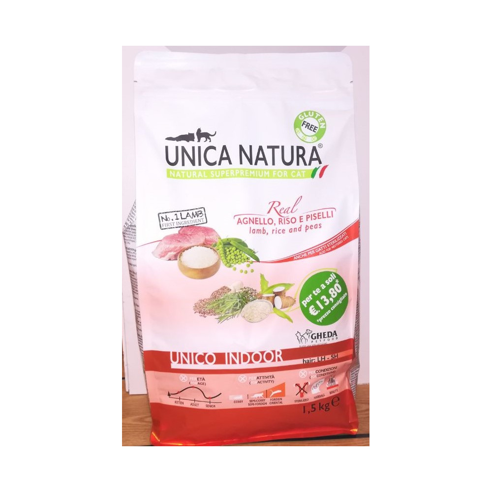 UNICA INDOOR AGNELLO 1,5KG