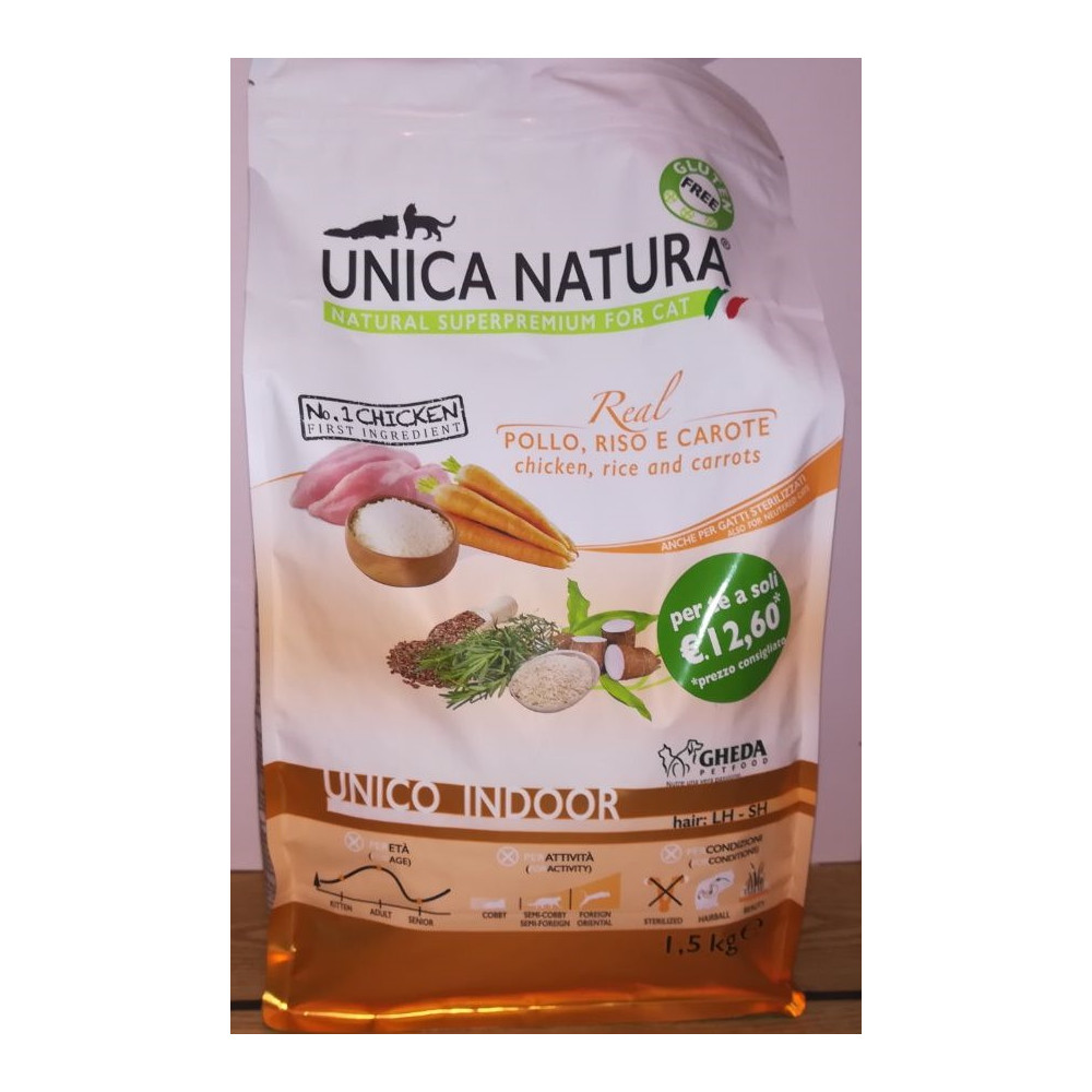 UNICA INDOOR POLLO 1,5KG