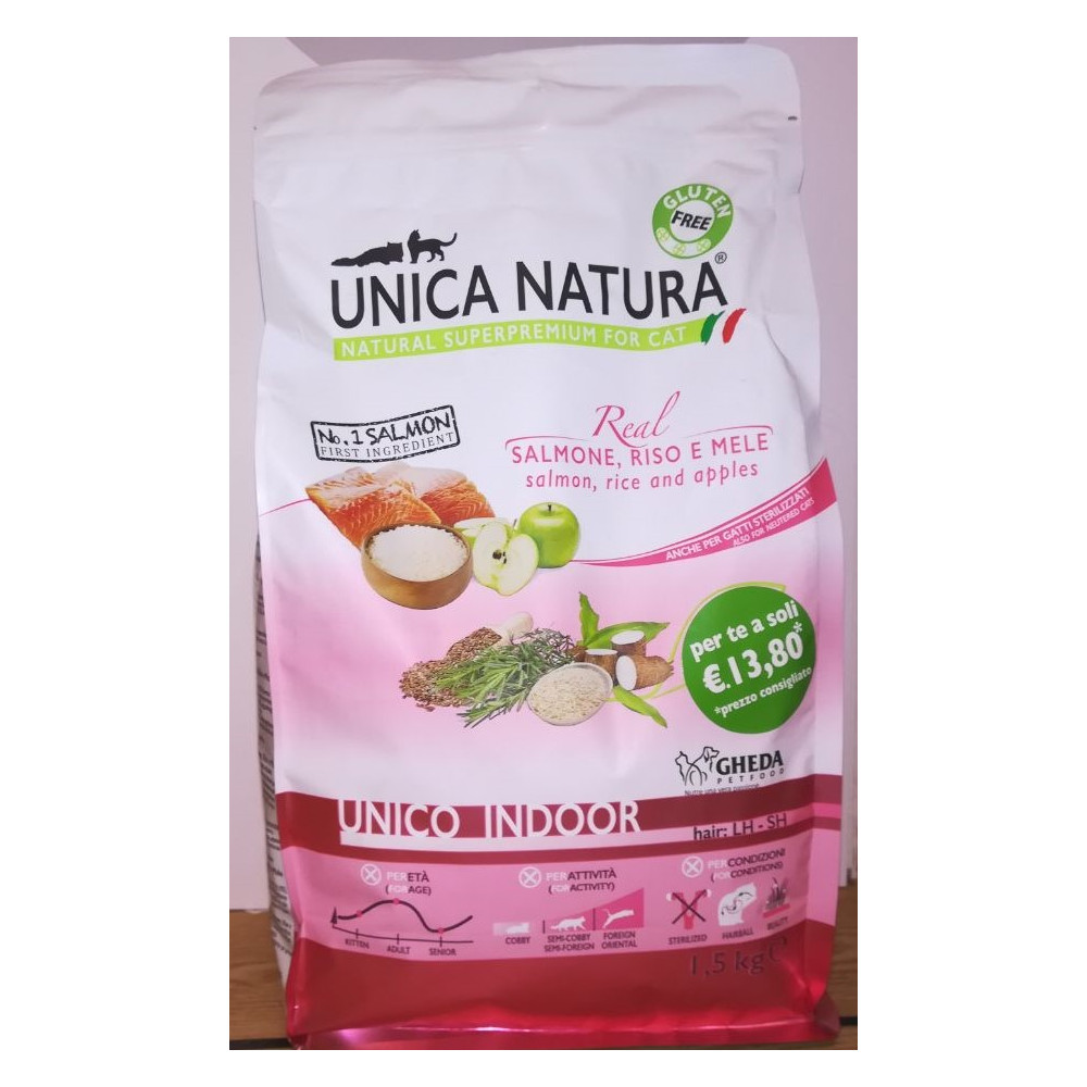 UNICA INDOOR SALMONE 1,5KG