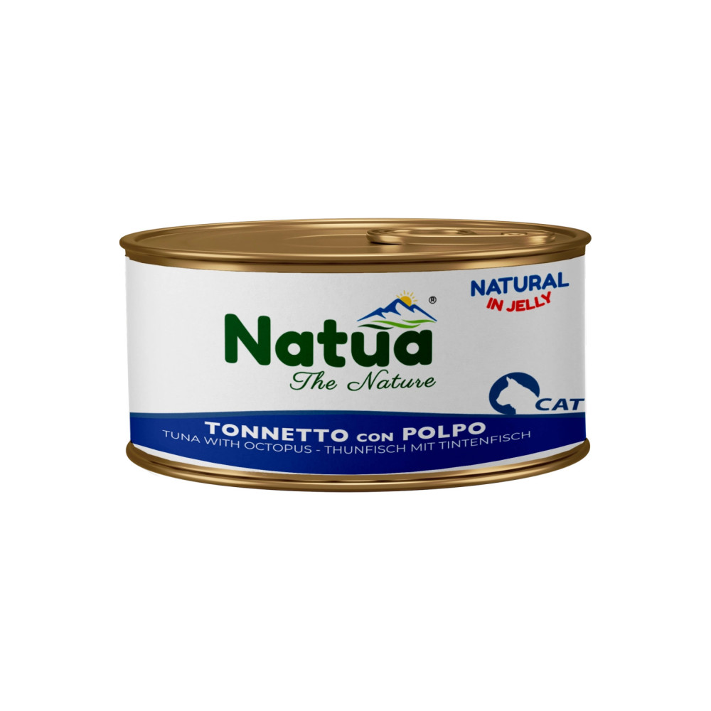 NATUA CAT TONNO/POLPO 85GR