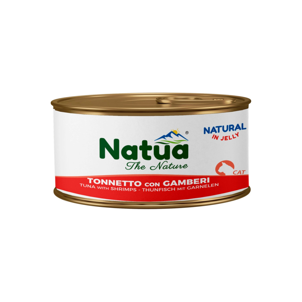 NATUA CAT TONNO/GAMBERETTI 85GR