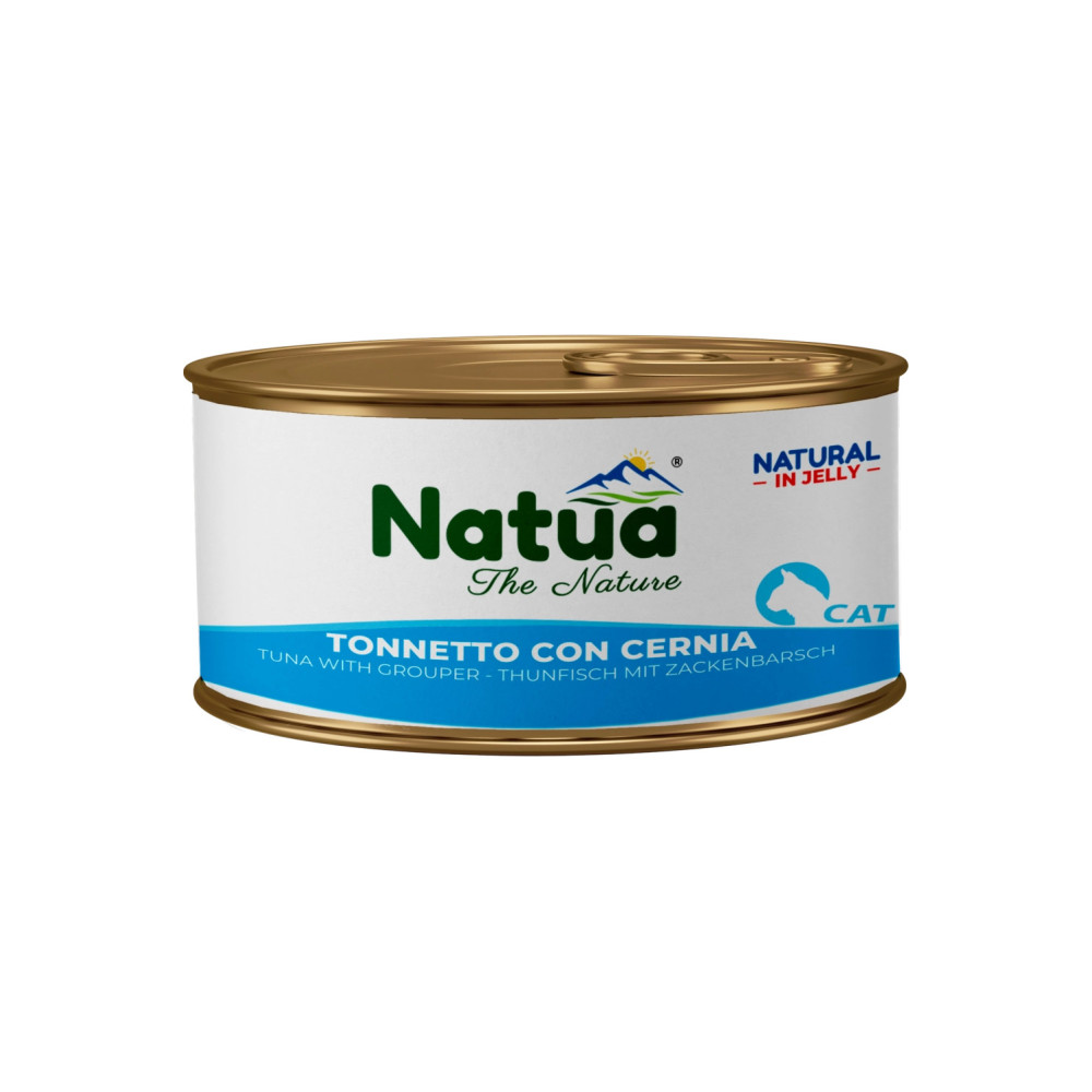 NATUA CAT TONNO/CERNIA 85GR
