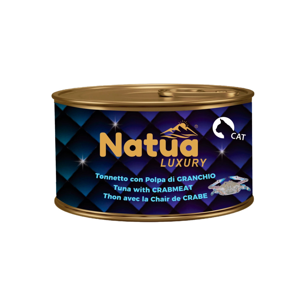 NATUA CAT LUX TONNO/GRANCHIO 85GR