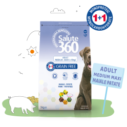 SALUTE NOGRAIN MAIALE/PATATE 12KG