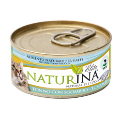 NATURINA TONNO CON SGOMBRO 70GR