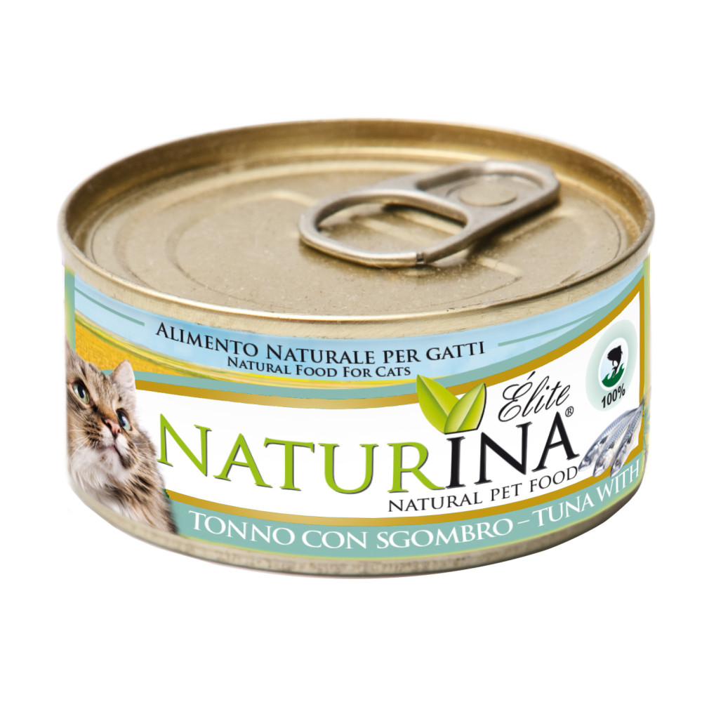NATURINA TONNO CON SGOMBRO 70GR