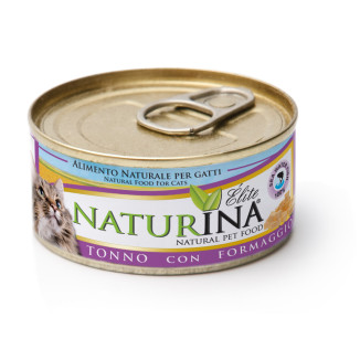 NATURINA TONNO CON FORMAGGIO 70GR