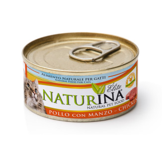 NATURINA POLLO CON MANZO 70GR