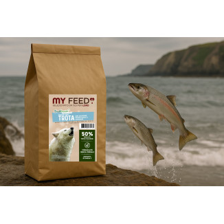 Crocchette Cane Light Senior Grain Free Trota Salmone 6kg My Feed