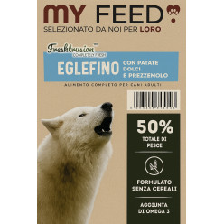 Crocchette Cane Grain Free Pesce Eglefino 2kg My Feed