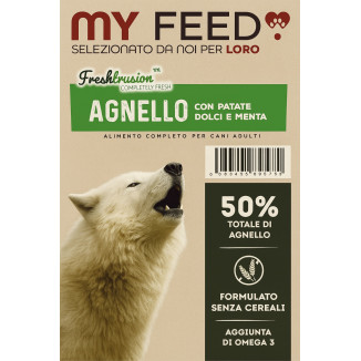 Crocchette Cane Grain Free Agnello 12kg My Feed