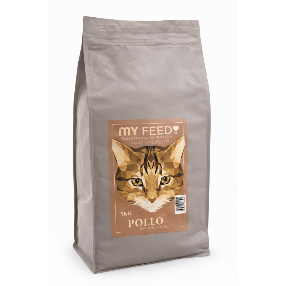MY FEED CAT STERIL.POLLO/TONNO/SALMONE 5KG