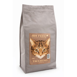 Crocchette Gatto Adult Tacchino Pollo Grain Free 5kg My Feed
