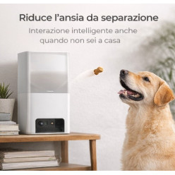 Petcube Bites 2 Lite Smart Pet Camera con Lancio Snack e Audio Bidirezionale