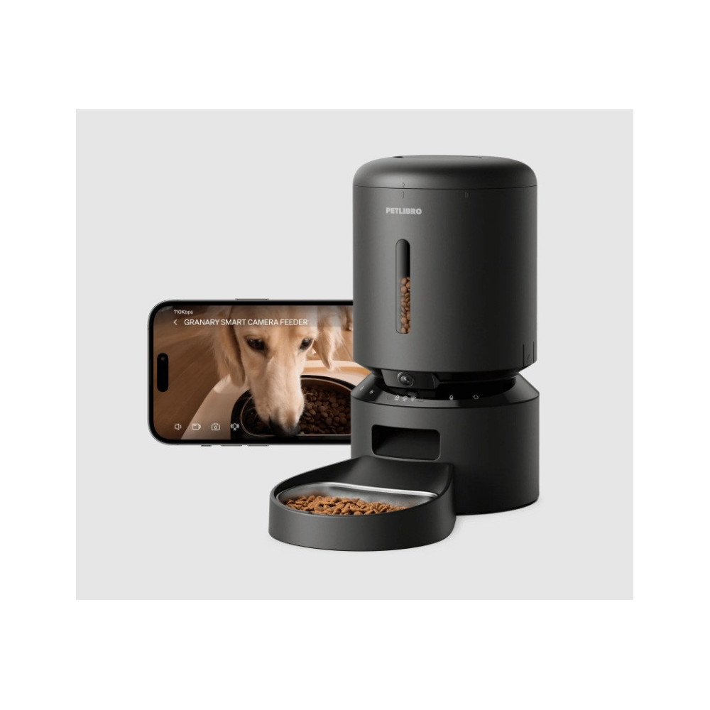 Petlibro Granary BLACK Smart Feeder con Telecamera HD | Hobby Pet