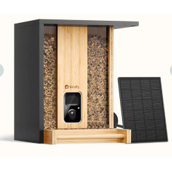 Birdfy Feeder Bamboo con Telecamera AI | Mangiatoia Smart Uccelli | Hobby Pet