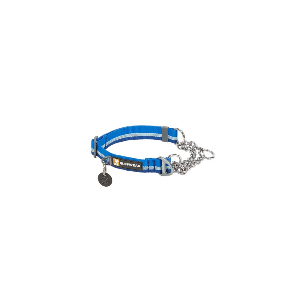 Collare Ruffwear Martingala con Catena | Chain Reaction™ per Cani Blue Pool M