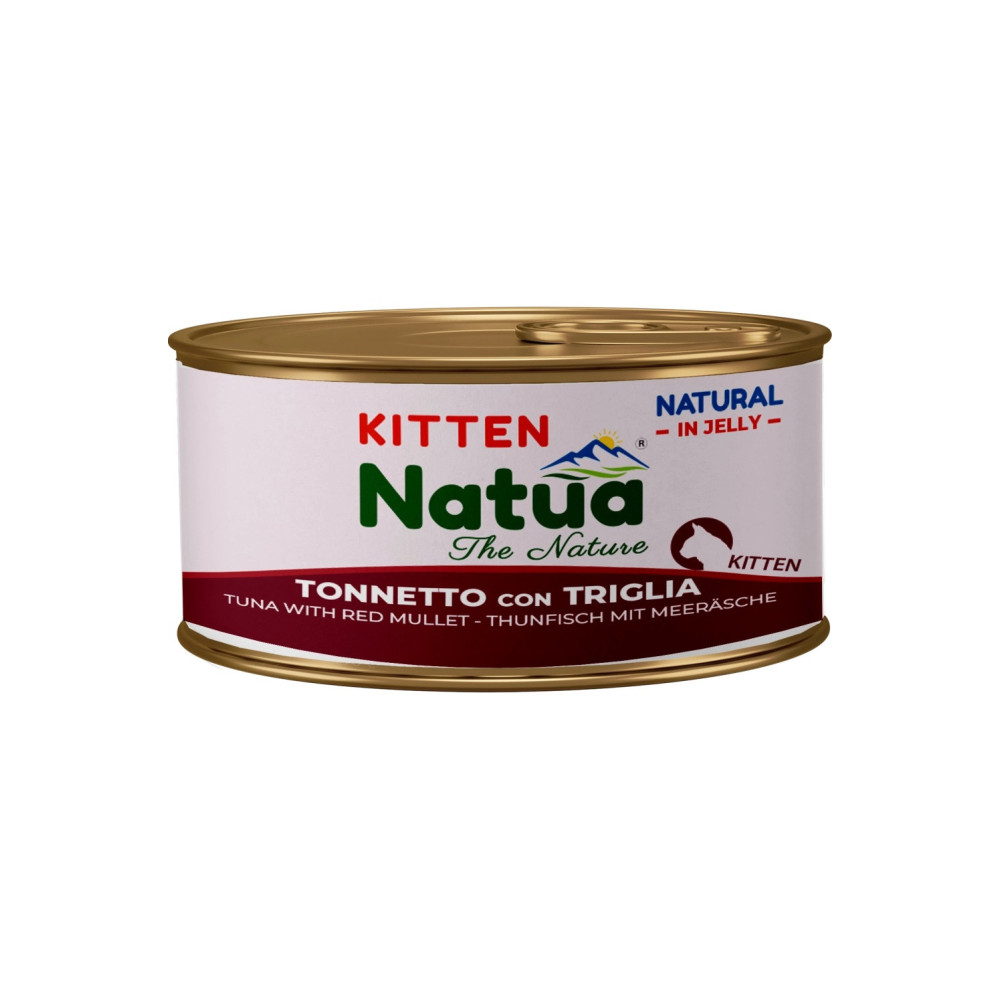 Natua Kitten Tonnetto e Triglia 85g | Umido Gattini Naturale
