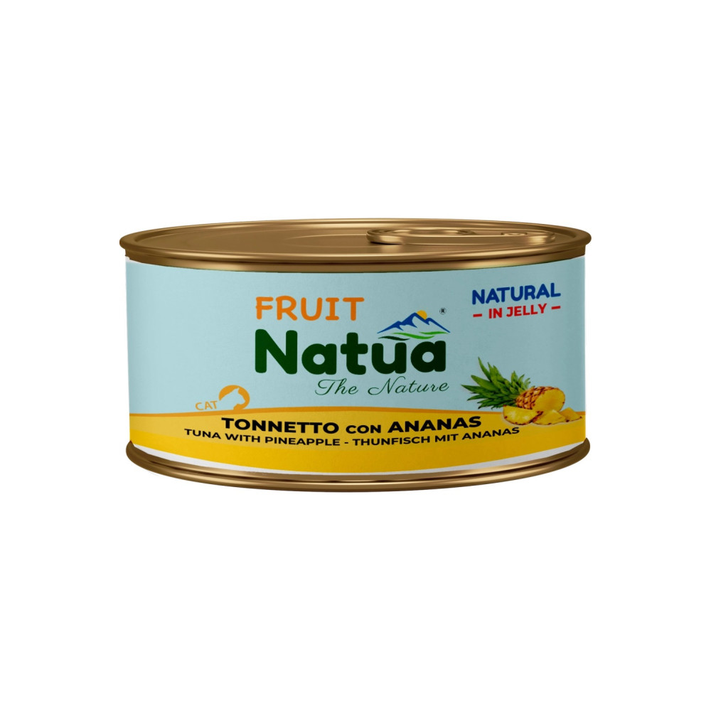 Natua Tonnetto con Ananas 85g | Umido Gatto Adulto