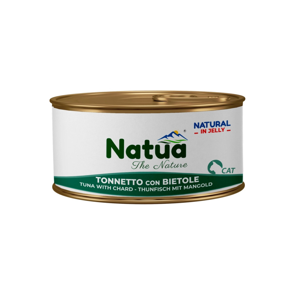 Natua Tonnetto con Bietole 85g | Umido Gatto Adulto