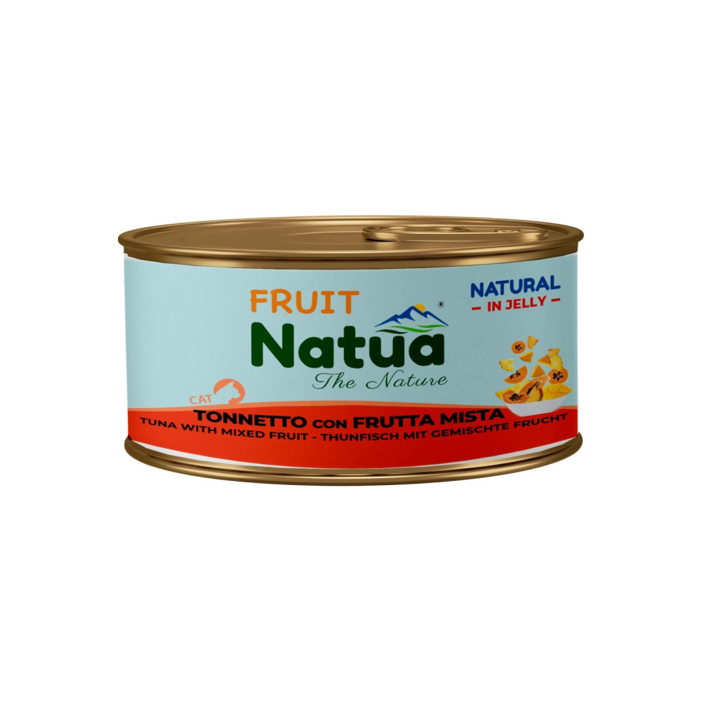 Natua Tonnetto con Frutta Mista 85g | Umido Gatto Adulto