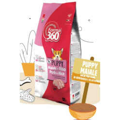 Forma 360 Puppy Maiale Riso 12kg | Crocchette Cuccioli