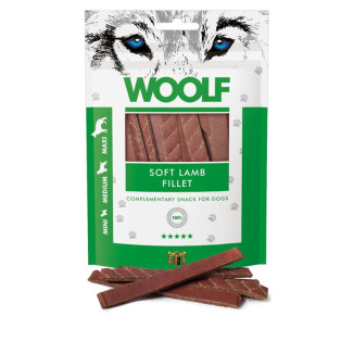 Woolf Soft Lamb Fillet 100g | Filetti Agnello Cane