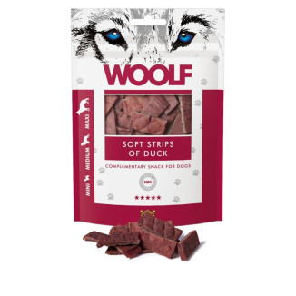 Woolf Soft Strips of Duck 100g | Strisce Anatra Cane