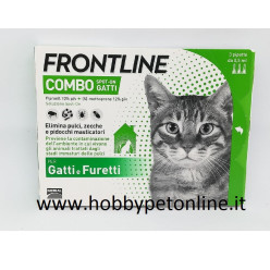 ANTIPARASS. FRONTLINE COMBO GATTI 3P