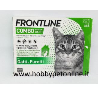 ANTIPARASS. FRONTLINE COMBO GATTI 6P