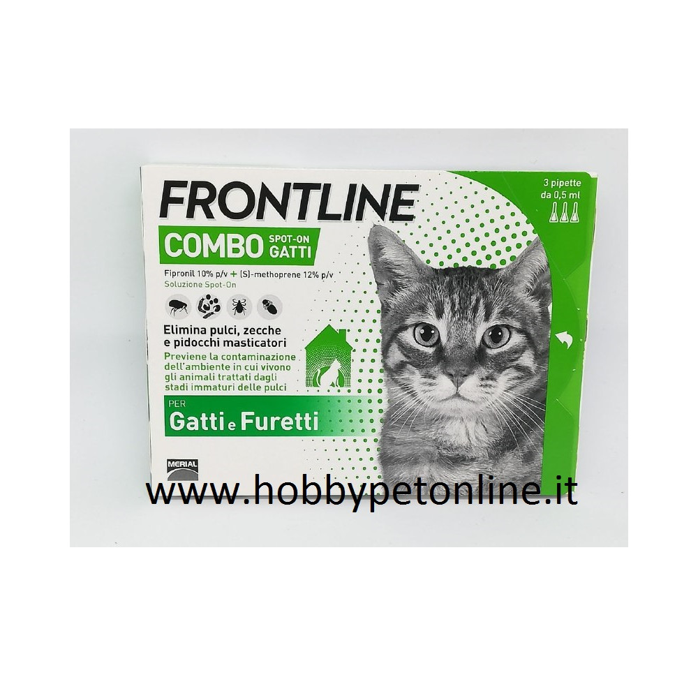 ANTIPARASS. FRONTLINE COMBO GATTI 6P