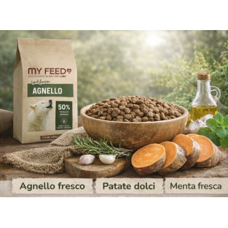 Crocchette Cane Grain Free Agnello 12kg My Feed