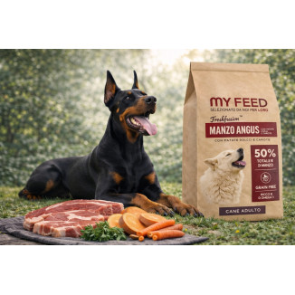 Crocchette Cane Grain Free Manzo Angus 6kg My Feed