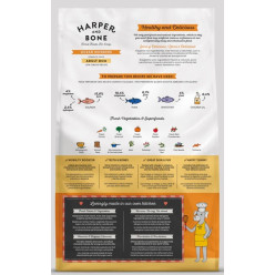 Crocchette cane multiproteiche pesce tonno salmone 12kg | Harper & Bone