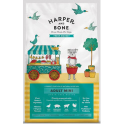 Crocchette cane mini multiproteiche anatra agnello | Harper & Bone