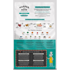 Crocchette cane mini multiproteiche anatra agnello | Harper & Bone