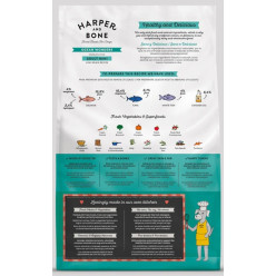 Crocchette cane mini pesce tonno salmone | Harper & Bone