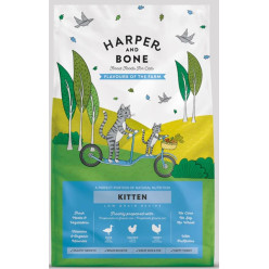 Crocchette gattini pollo tacchino anatra 2kg Harper & Bone | Hobby Pet