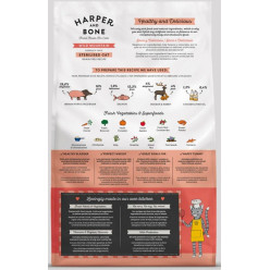 Crocchette gatto sterilizzato cervo cinghiale coniglio 2kg Harper & Bone | Hobby Pet