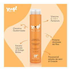 Yuup! Shampoo Pelo Lungo Cani e Gatti | Districante
