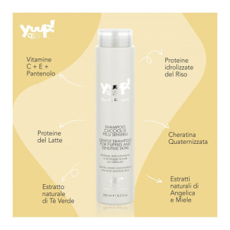 Yuup! Shampoo Cuccioli e Pelli Sensibili Cani e Gatti