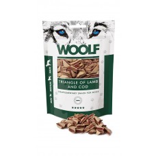 Woolfsnack Triangolini di Agnello e Merluzzo 100gr