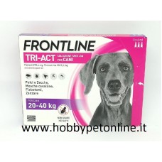 Frontline TRI-ACT 20-40 kg SOLO PER CANI